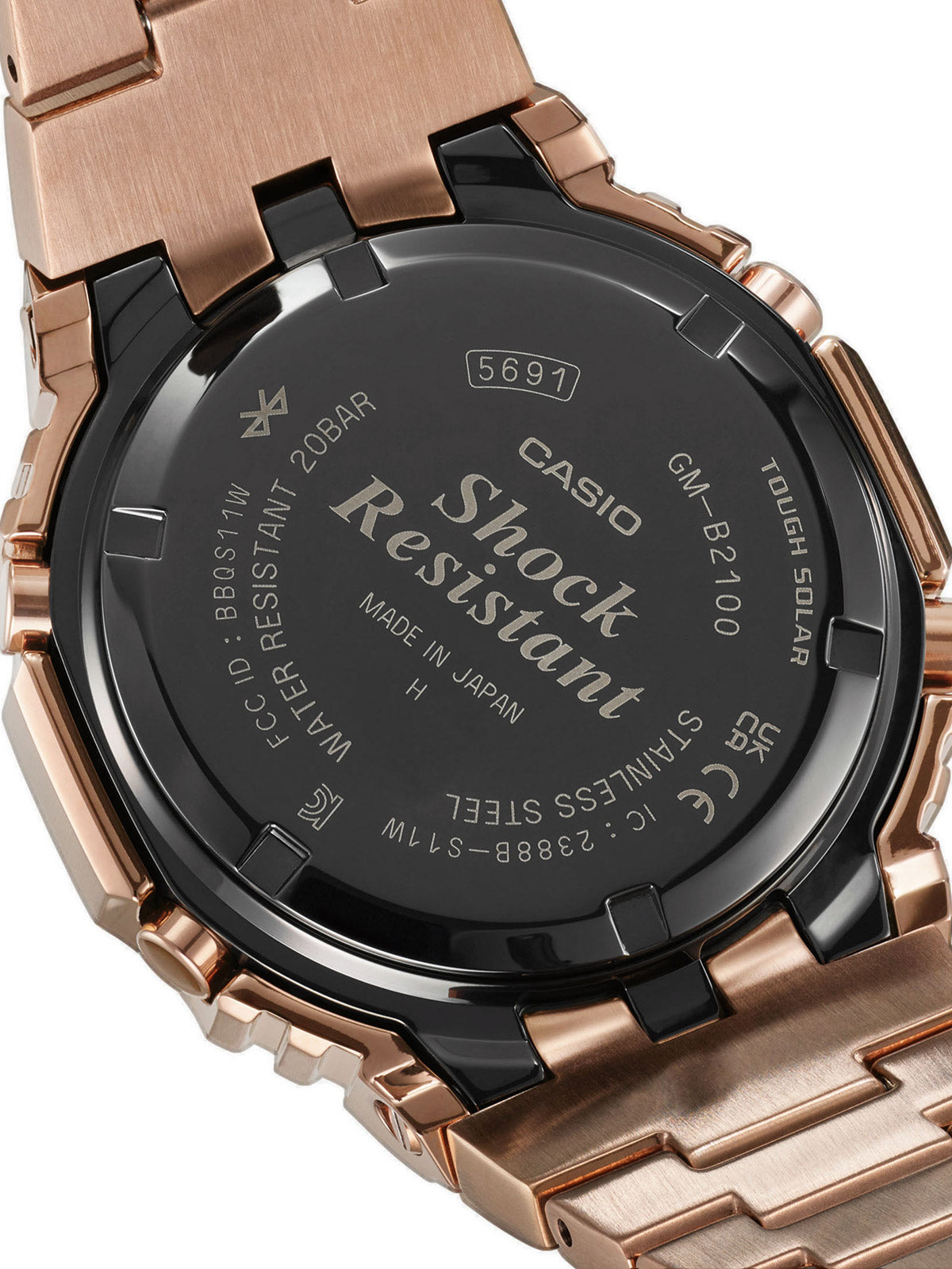 G-SHOCK FULL METAL GM-B2100GD-5AER