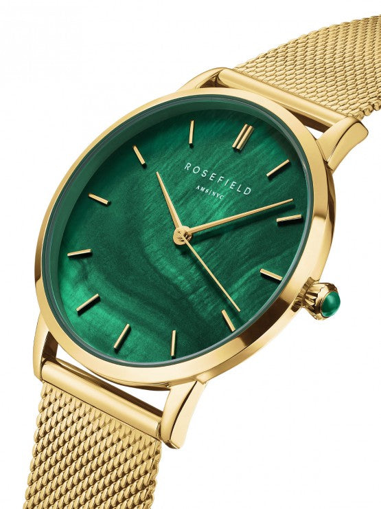 ROSEFIELD PEARL EDIT EMERALD MESH