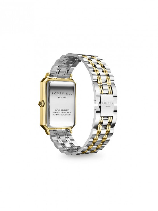 The Octagon White Sunray Steel SilverGold Dualtone