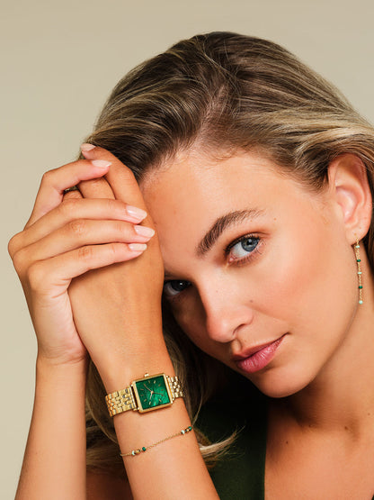 ROSEFIELD BOXY XS EMERALD - BEGSG-Q050