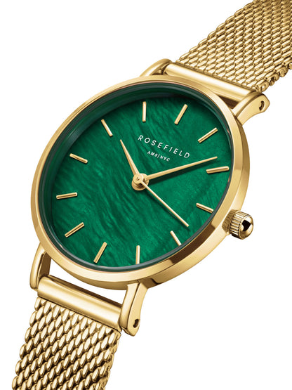 ROSEFIELD SMALL EDIT EMERALD MESH - SEEGMG-SE72